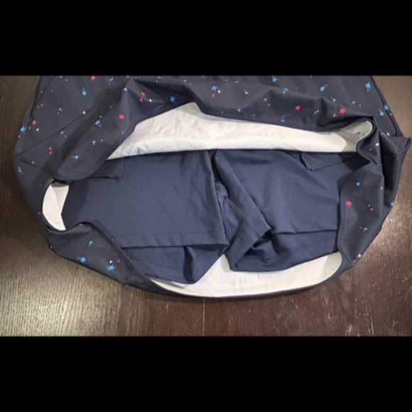 Lady Hagan Pull On Athletic Golf Skort​ Skirt Stars Red White Blue Size XL - NWT - Picture 8 of 15